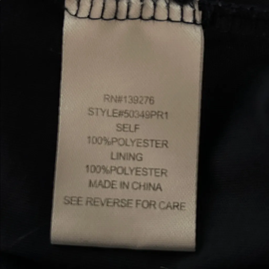 Daniel Rainn paisley Dress elastic waist blouson look drawstring waist size XS - Image 7