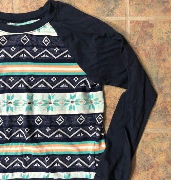 Medium NOLLIE navy tribal crewneck Blue - Image 2
