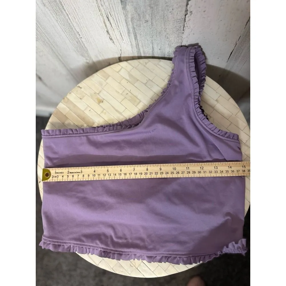 Purple crop top Purple Size L - Image 5
