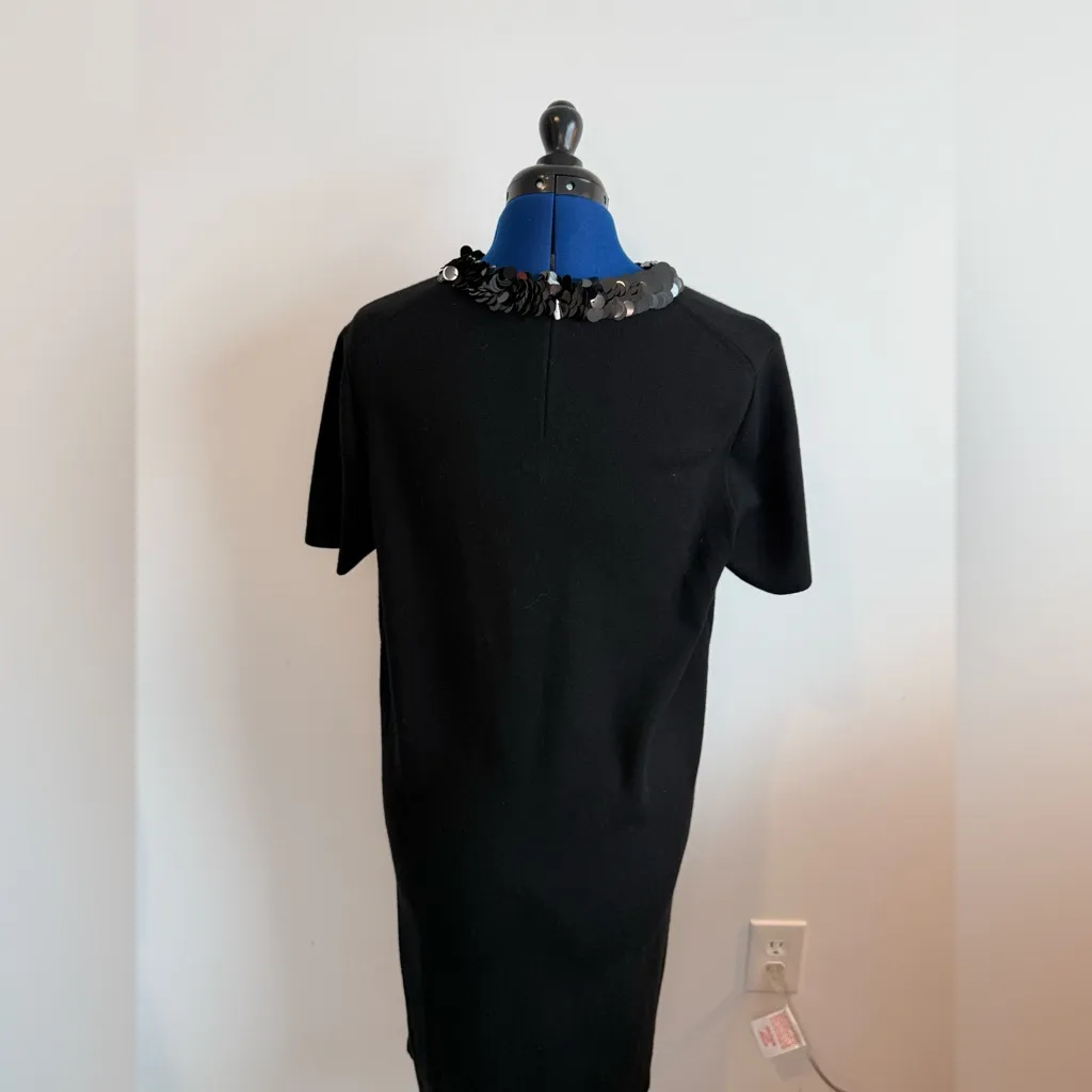 Tory Burch Sequin Wool Blend Midi Dress - Image 5