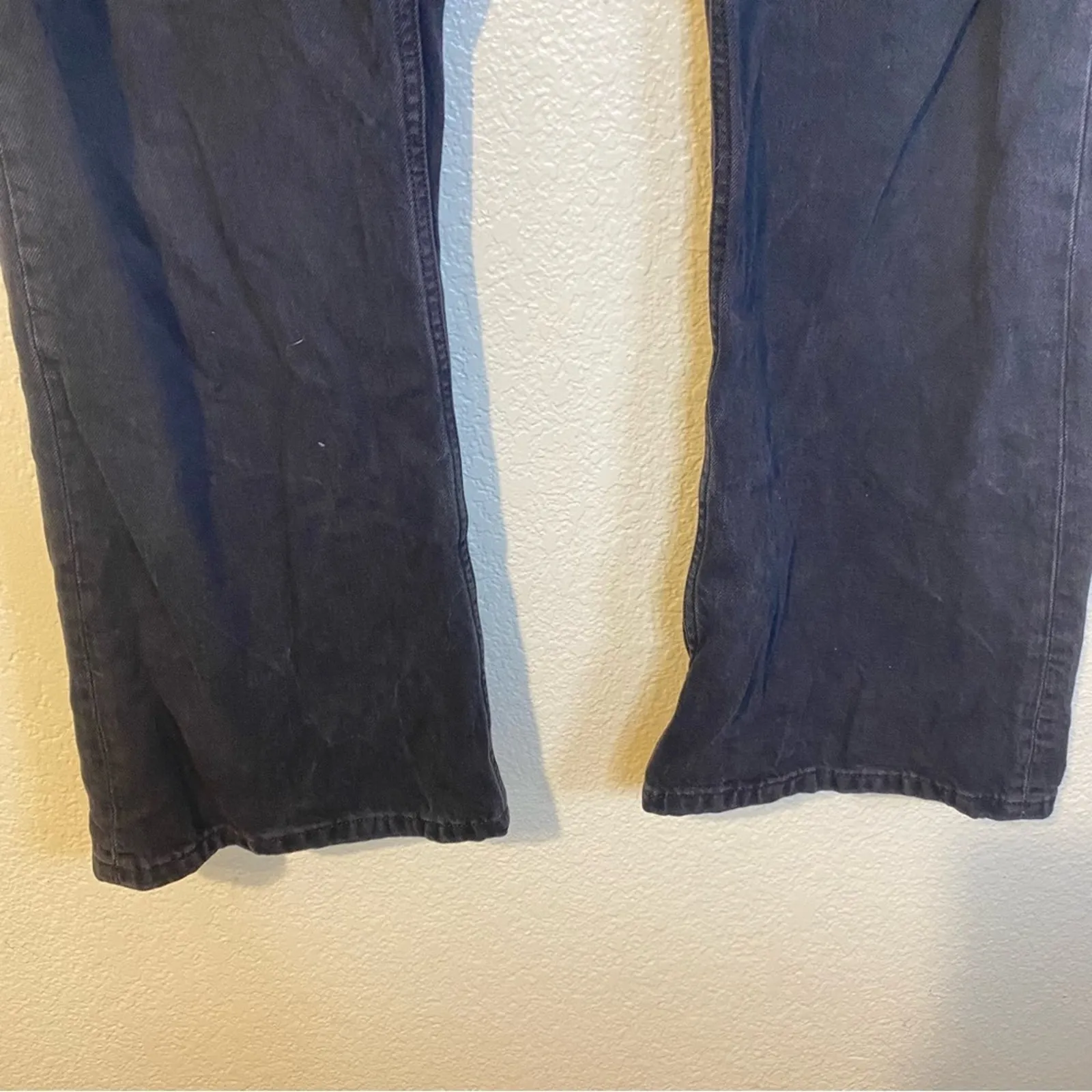 Everlane The Slouch Bootcut Jean Black Wash Size 33 - Image 4