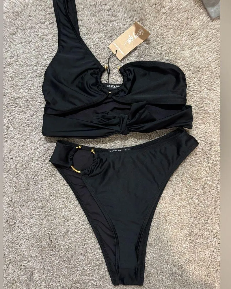 NWT black and gold bikini - Image 2