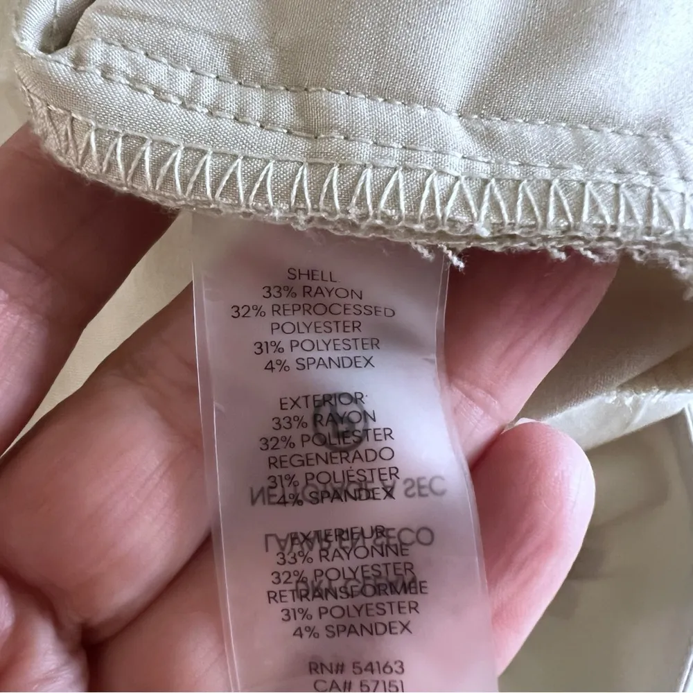 Calvin Klein Women’s  Size 20W Ivory  Straight Leg Dress Pants Trousers NWT - Image 6