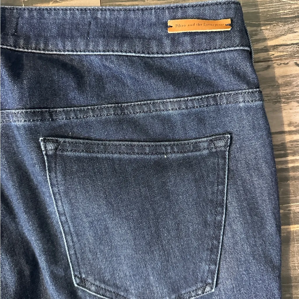 Anthropologie Pilcro High Rise Denim Legging Skinny Ankle Jeans‎ Size 32 - Image 4