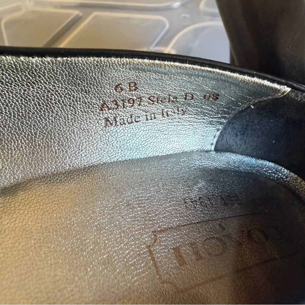 Coach Size 6M Elegant Classic Black Women's Pumps - Image 3