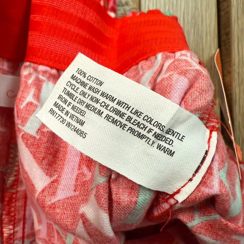 NWT Colsie Christmas Novelty Printed Boxer Pajama Shorts Women’s Size Medium Red - Image 7