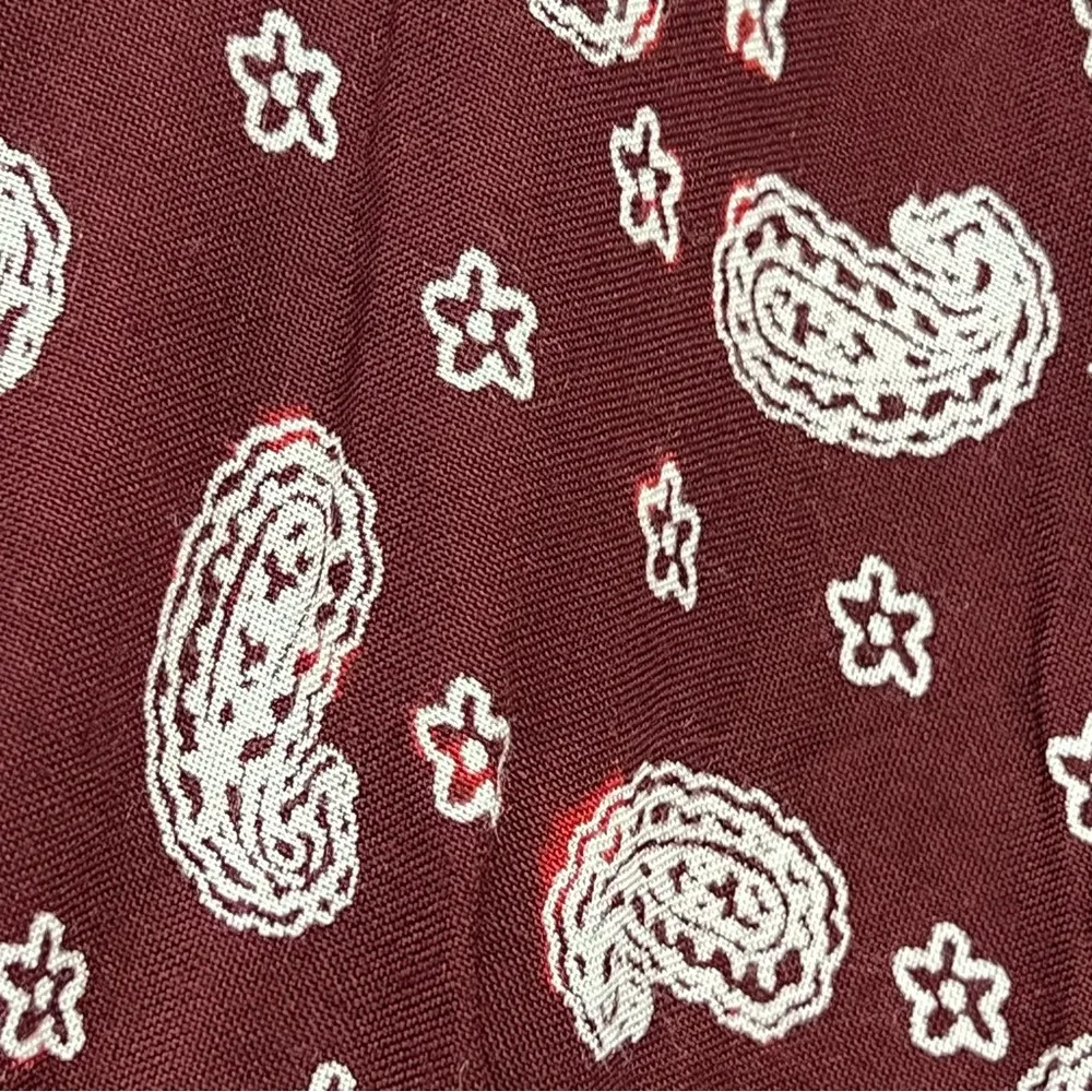 Angie boho paisley handkerchief style small dress - Image 9