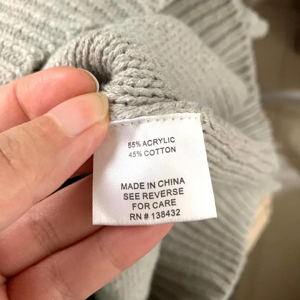 3/$15 Modcloth Critter Credibility Mouse Sweater in Gray *Please Read* - Image 11