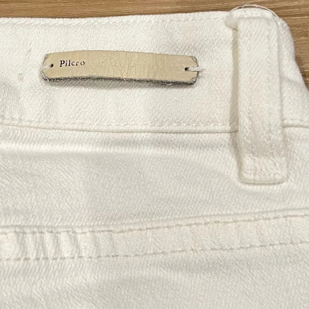 Anthropologie Pilcro and the Letterpress Hi Rise Skinny Stripe Jeans Women’s 27 - Image 7