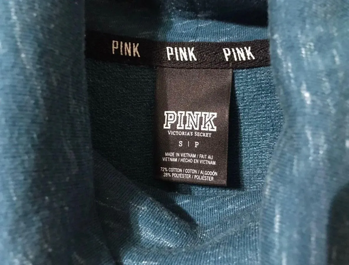 Pink VS Pullover Sweatshirt  Small - Image 5