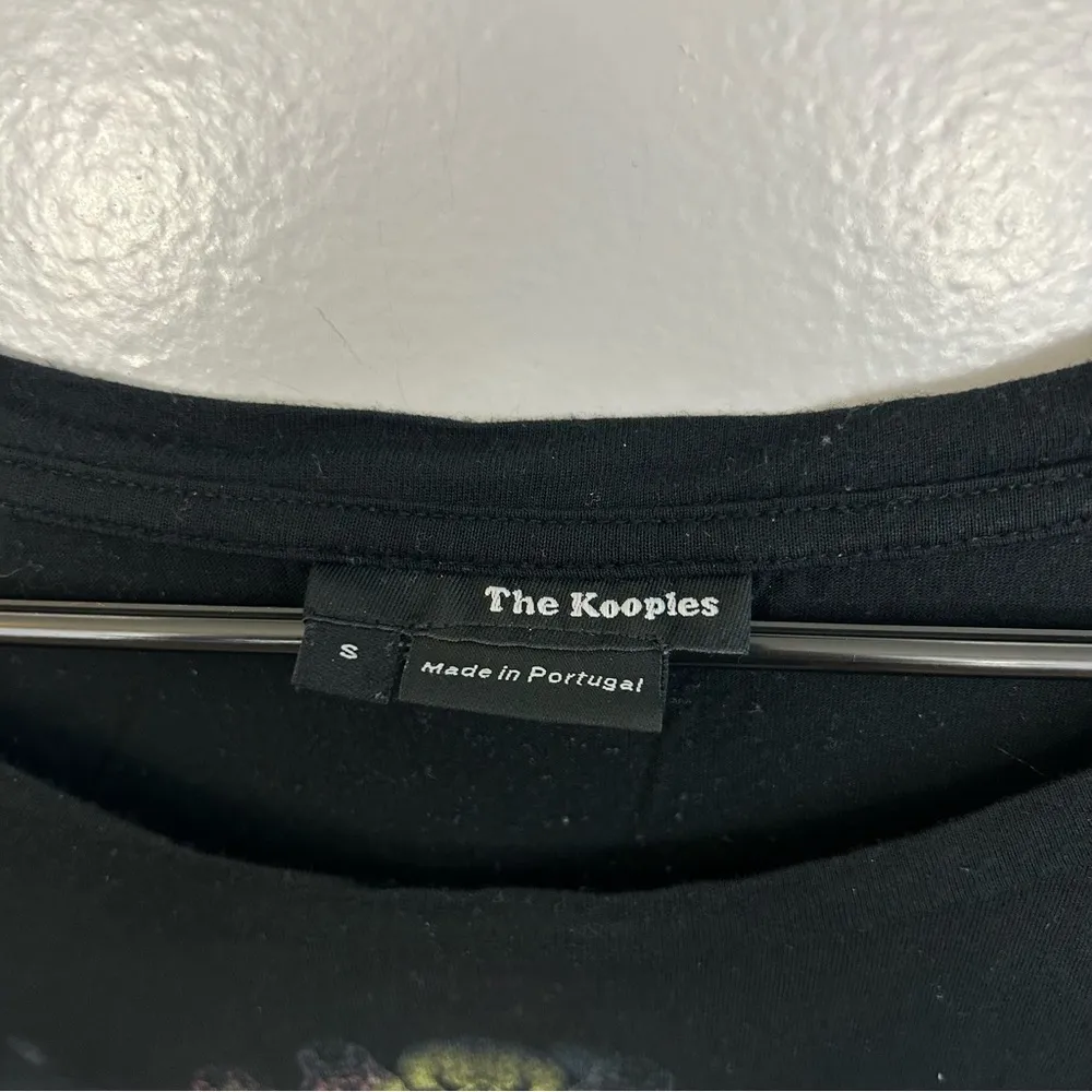 The Kooples Enchanted Tiger Black Short Sleeve Black T-shirt Size Small - Image 6