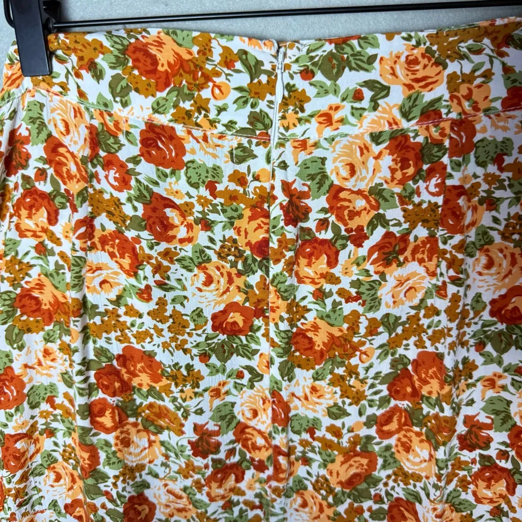 Faithful the Brand Women’s Asiya Skirt in Apricot Le Rose Floral US 8/L Revolve - Image 6