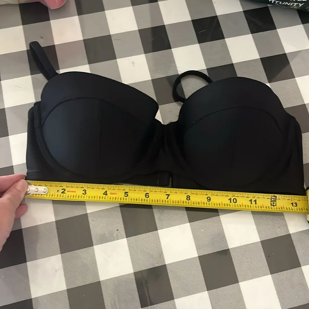 New Old Navy Women’s Black Underwire Bikini Top Size Large NWT - Image 11
