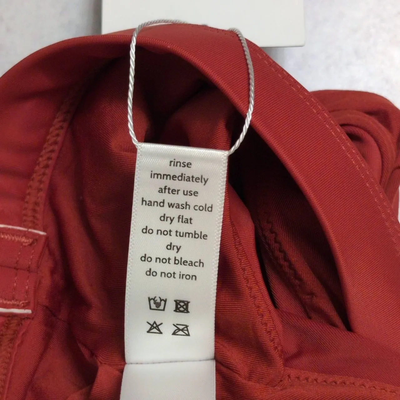 NWT Andie The Luzon Top Chili Pepper Wide Straps Back Clasp Cutout Bikini M - Image 6