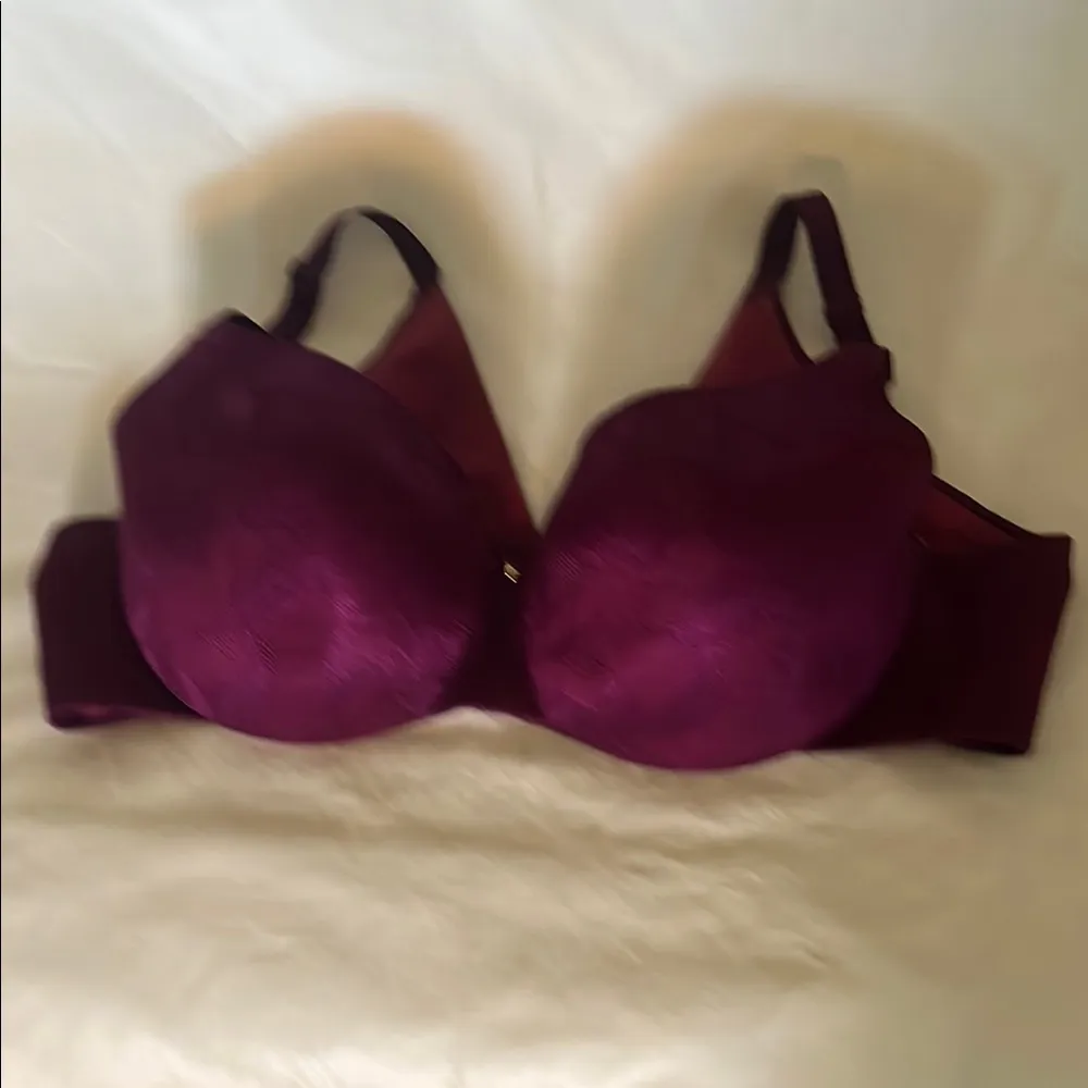 Cacique burgundy Full-Coverage Bra with Molded Cups - Image 3