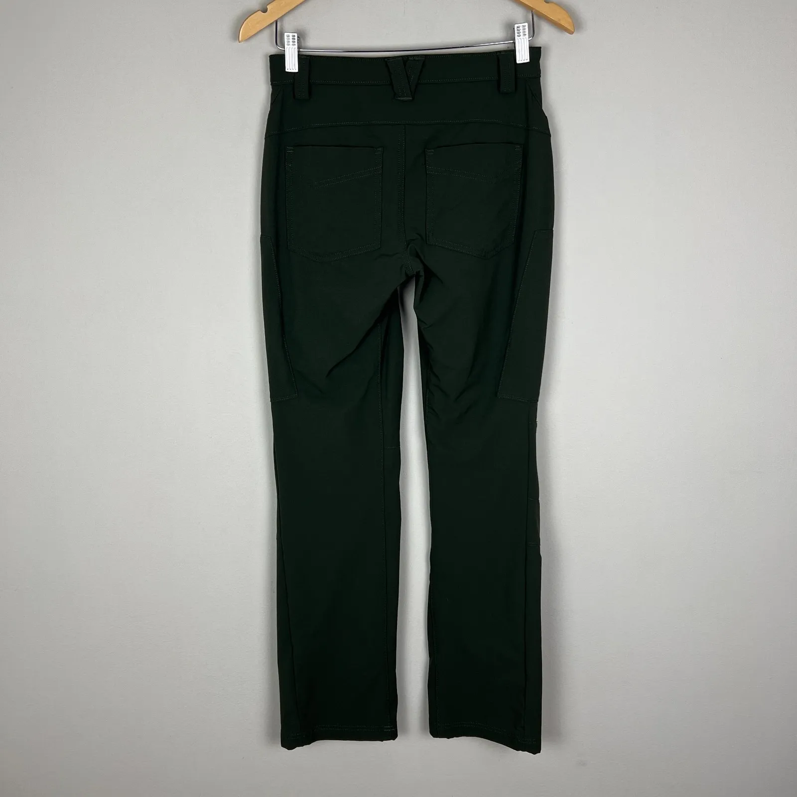 Duluth Trading Flexpedition Pants Womens 2x32 Green Bootcut Outdoor Hiking Nylon Size 2 - Image 6