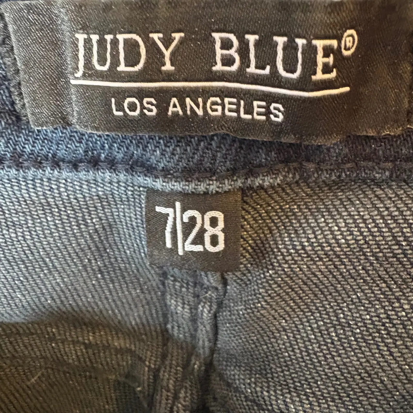 Judy Blue Best Day Button Fly High Rise Straight Leg Jeans Size 7/28 - Image 9