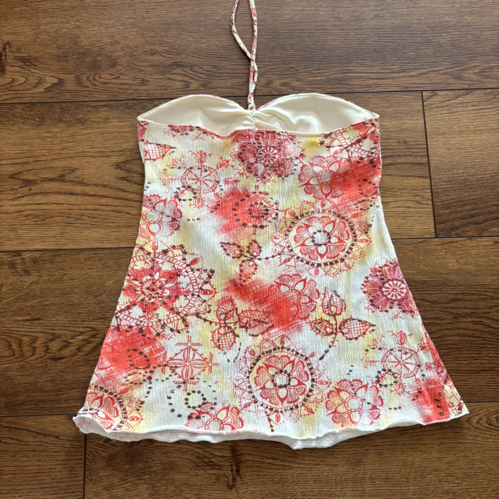 Self Esteem Y2K Boho Halter Top - Image 6