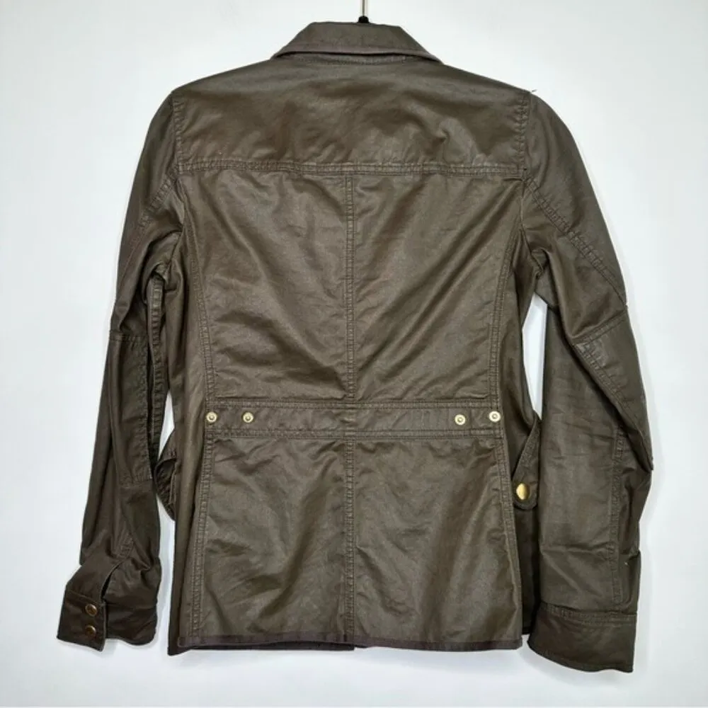J. Crew Downtown Field Jacket Army Green - Image 11