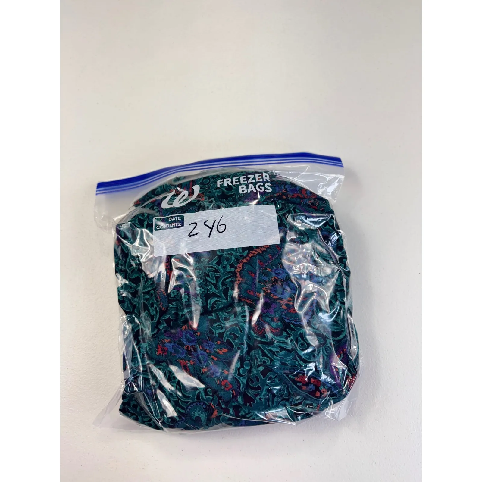 Vintage Phool Paisley Midi Dress‎ Teal Purple Mock Neck Short Sleeve India M Green Size M - Image 15