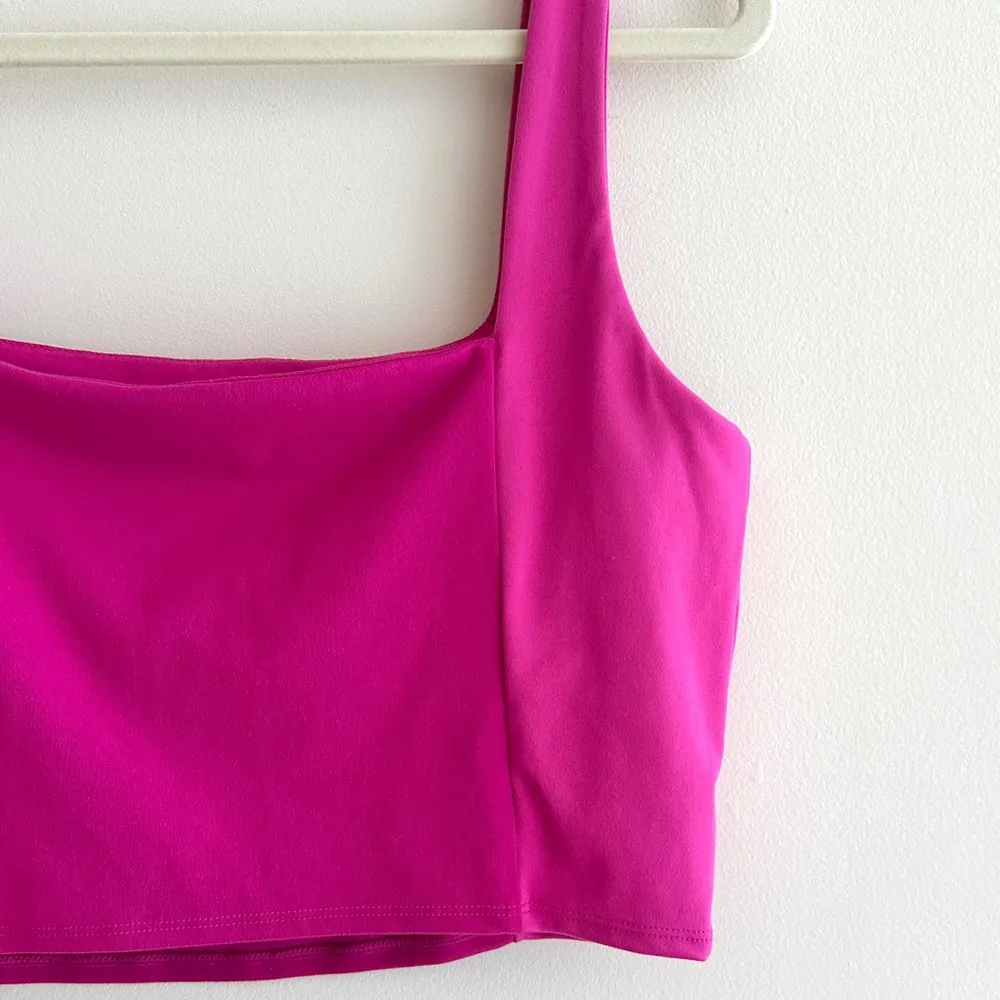 Sincerely Jules Active Sports Bra, Two Tone Magenta, Size Large - Image 10