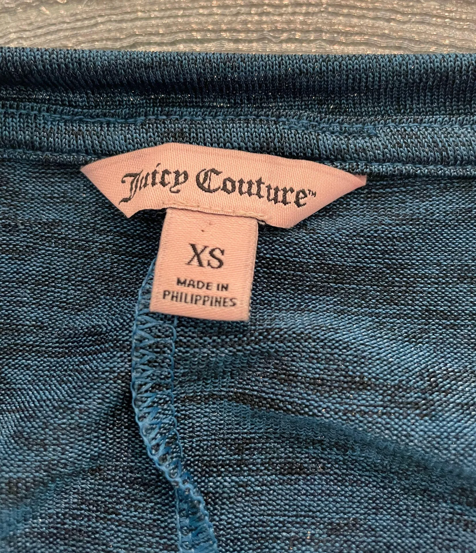 Teal Rhinestone Cold Shoulder Top - Image 6