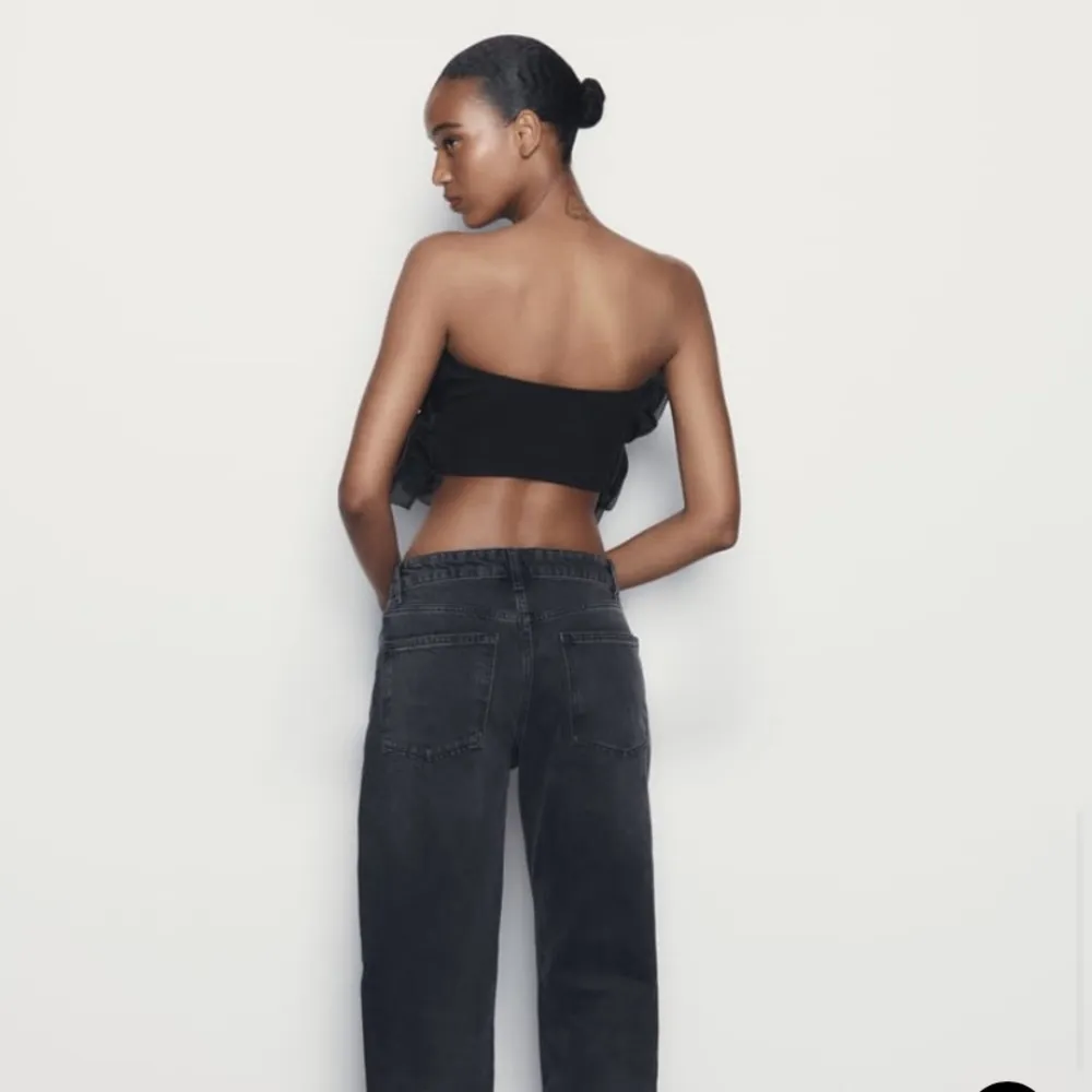 organza bandeau top. Fits S - Image 4