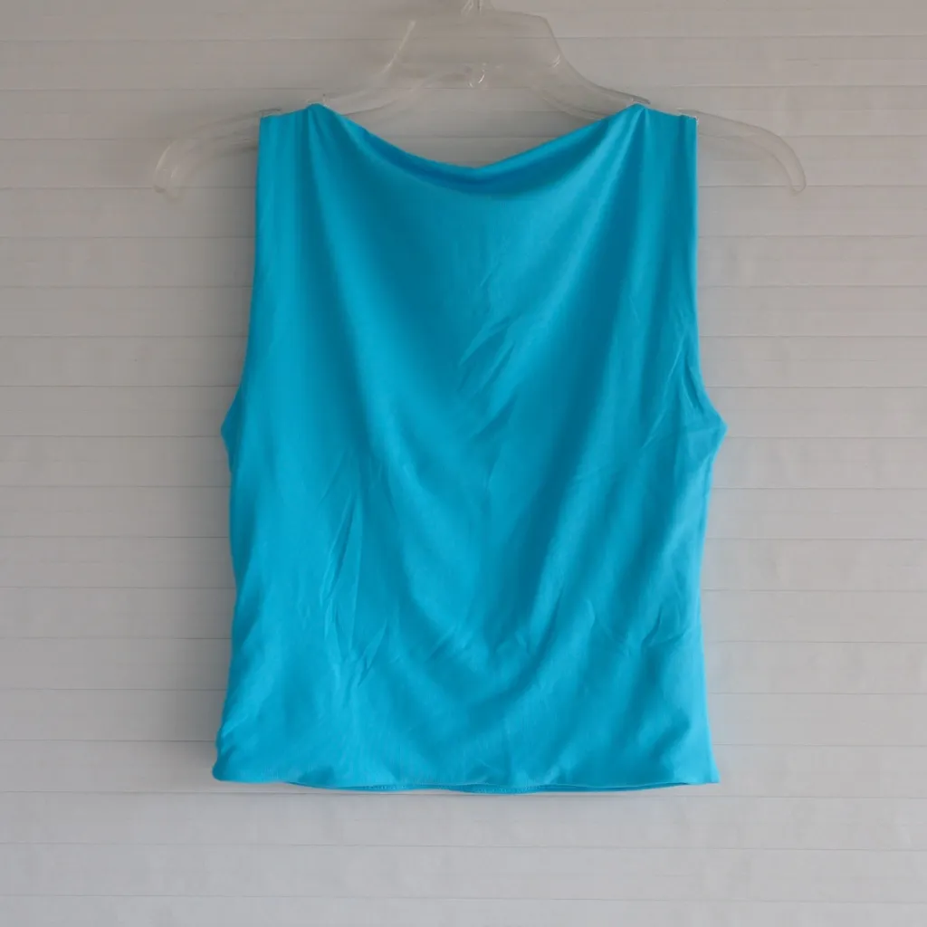 House of Harlow 1960 Bright Blue Tank Top - Image 3
