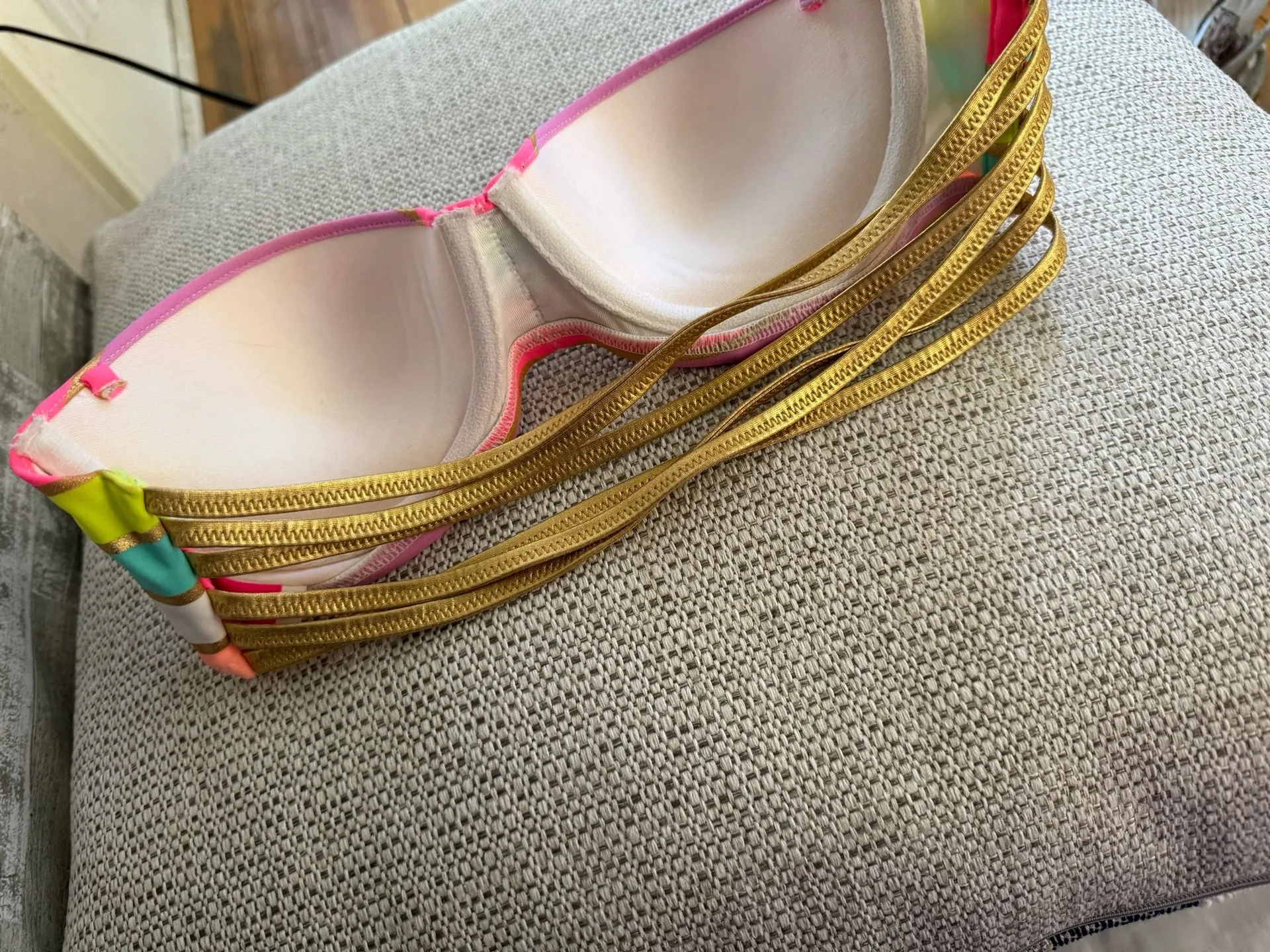 Victoria's Secret Swim | Rare Victoria’s bandeau bikini top 32B - Image 6