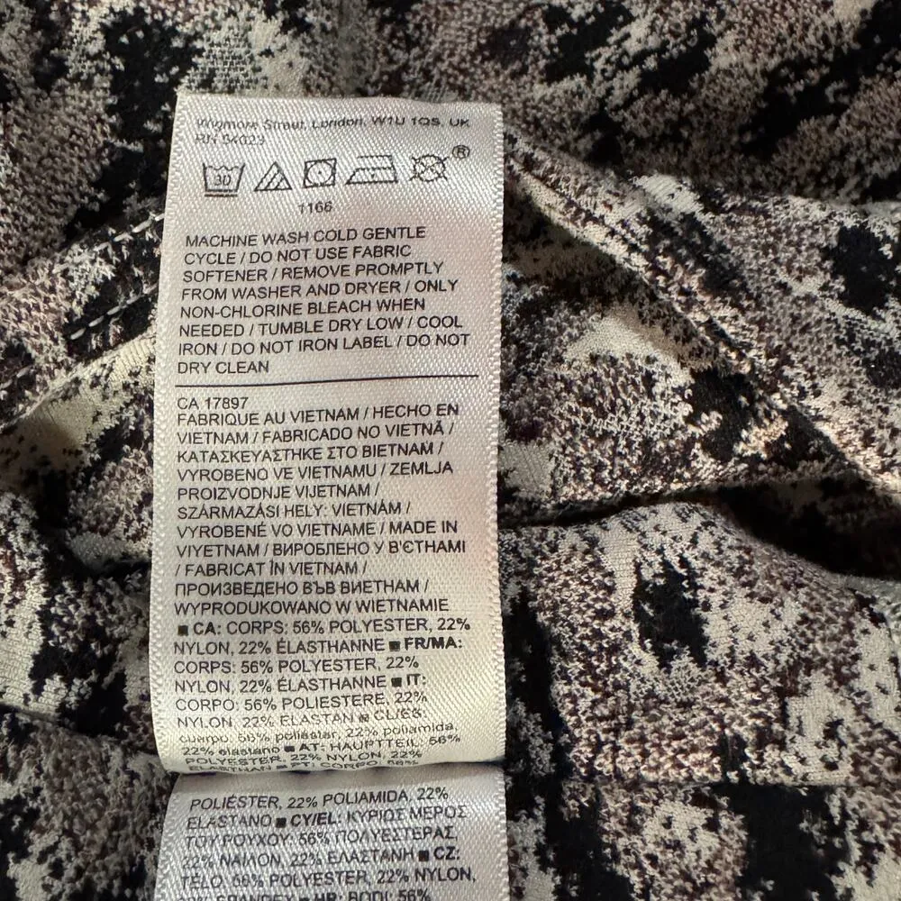 Athleta X-Small Elation Textured 7/8 Tight Stretch Pocket Decadent Chocolate - Image 8