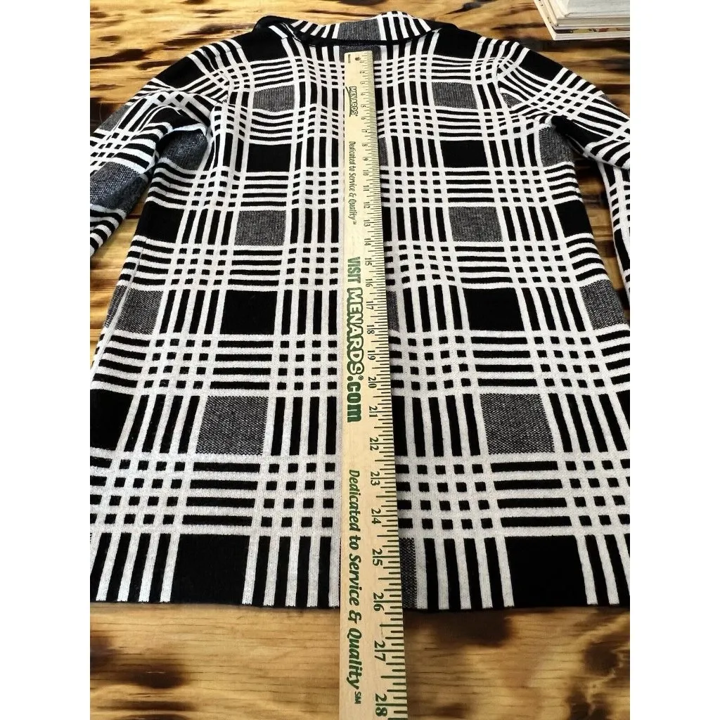 Sioni‎ Anthropologie Size XS Long Sleeve Button Front Cardigan 2 Pockets Classic - Image 6