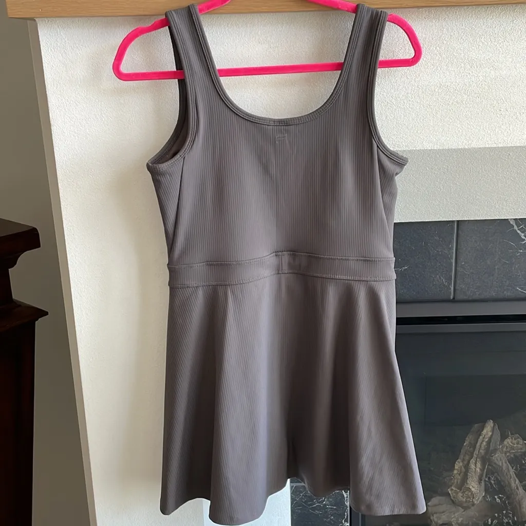Fabletics Sporty Rib Built-in Shorts Dress - Image 7
