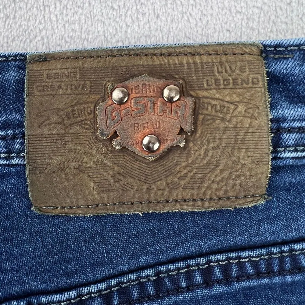 G-Star Raw Contour‎ High Skinny Stretch Jean Size 30 City Casual - Image 5