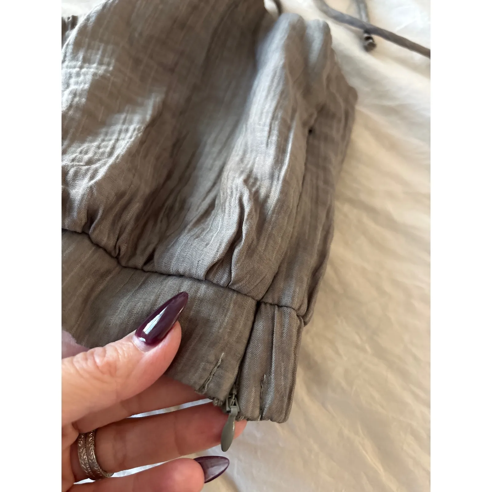 ASTR The Label Mushroom Terra Bella Crinkle Skirt Cami Set Size M Brown Size M - Image 12