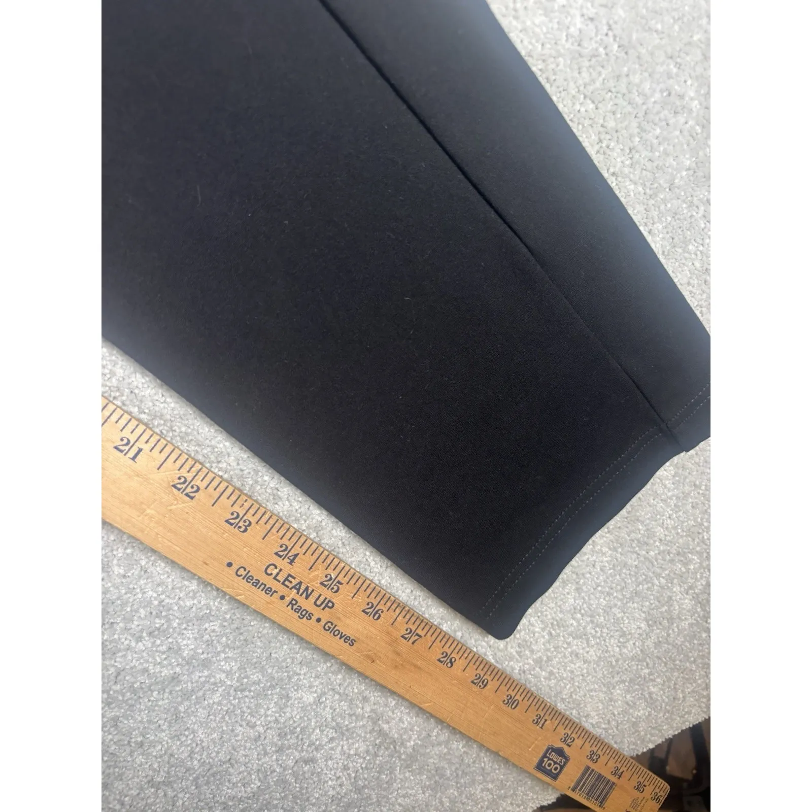 Betabrand‎ Classic Dress Pant Yoga Pants Black Sz Small PETITE - Image 9