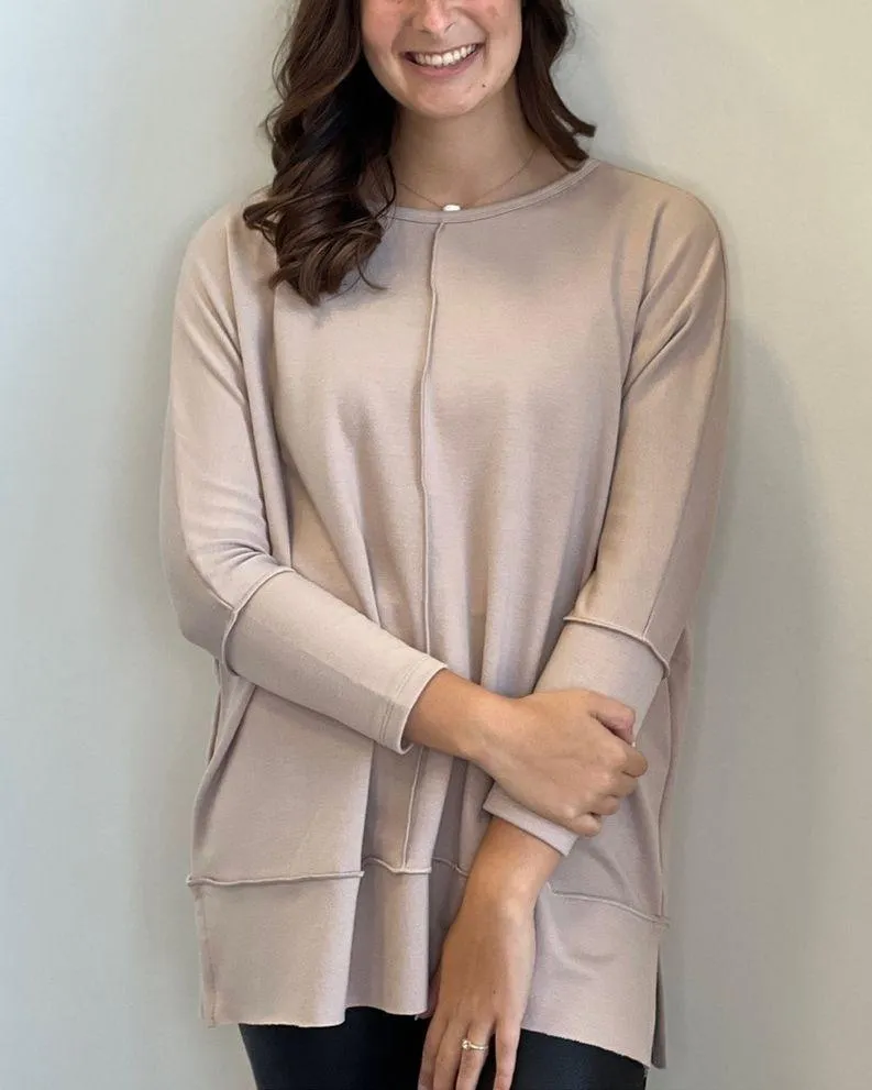 SPANX Perfect Length Top Dolman Sweatshirt - Image 12