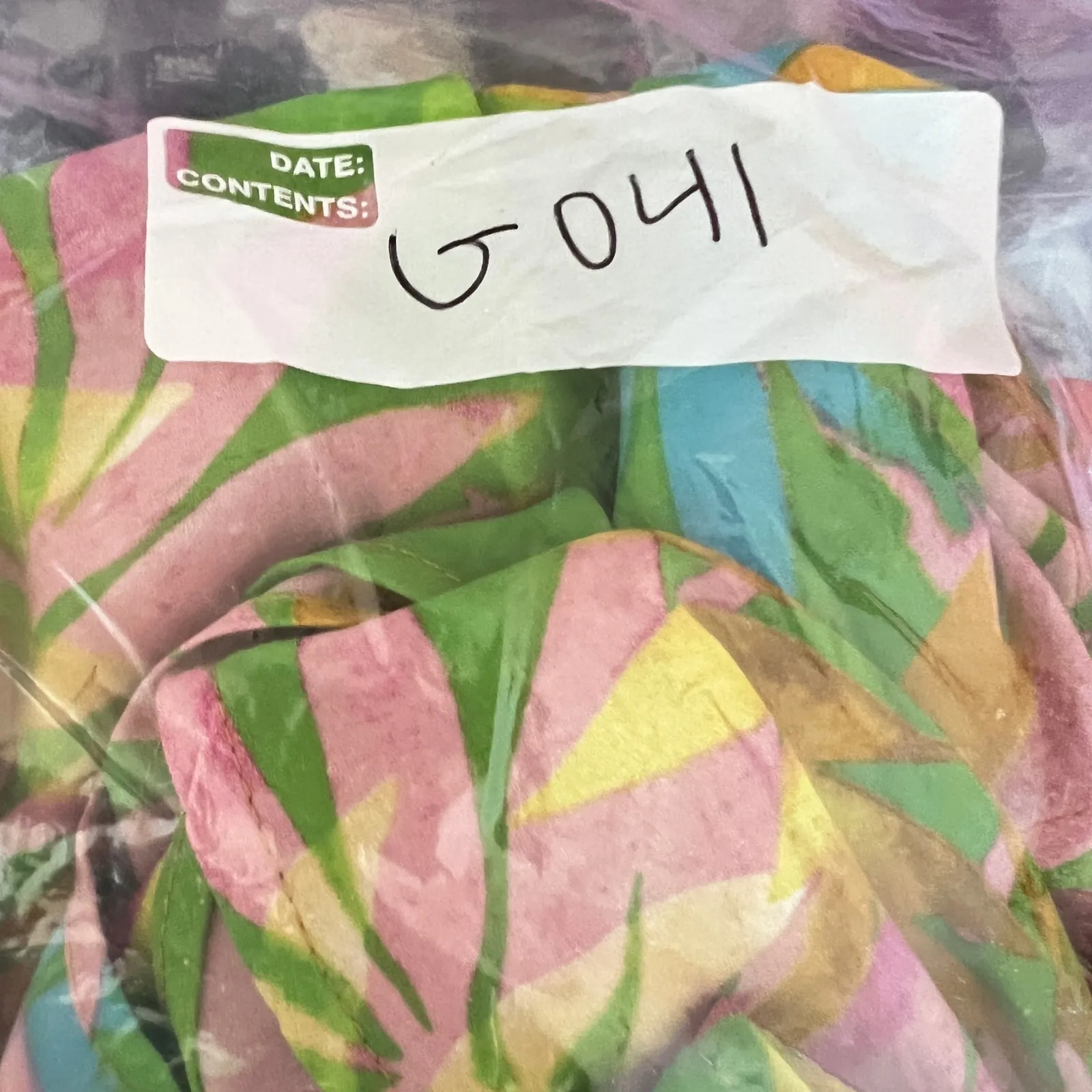 Belle by Kim Gravel Kimono Top Tropical Boho Vacation Beach Colorful Costal XL Green - Image 7