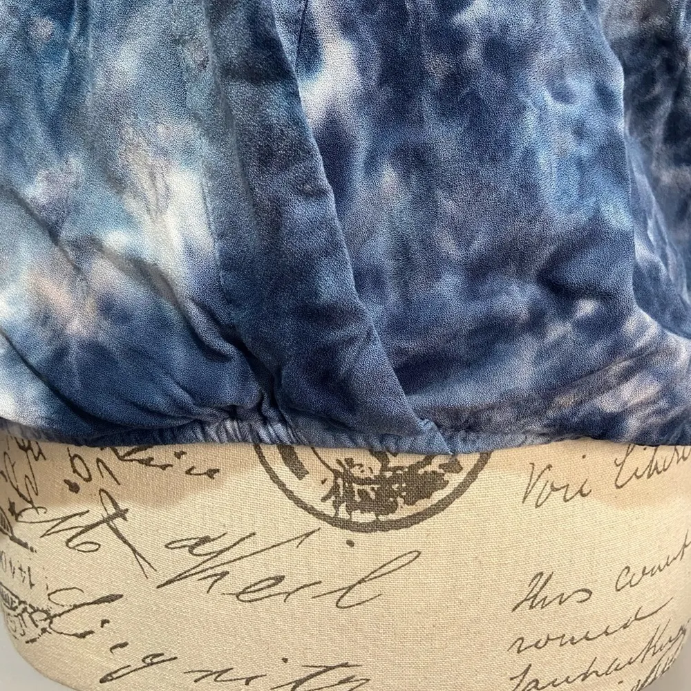 Young Fabulous &‎ Broke Top Flowy Kimono Sleeve Tie Dye sz Small - Image 7