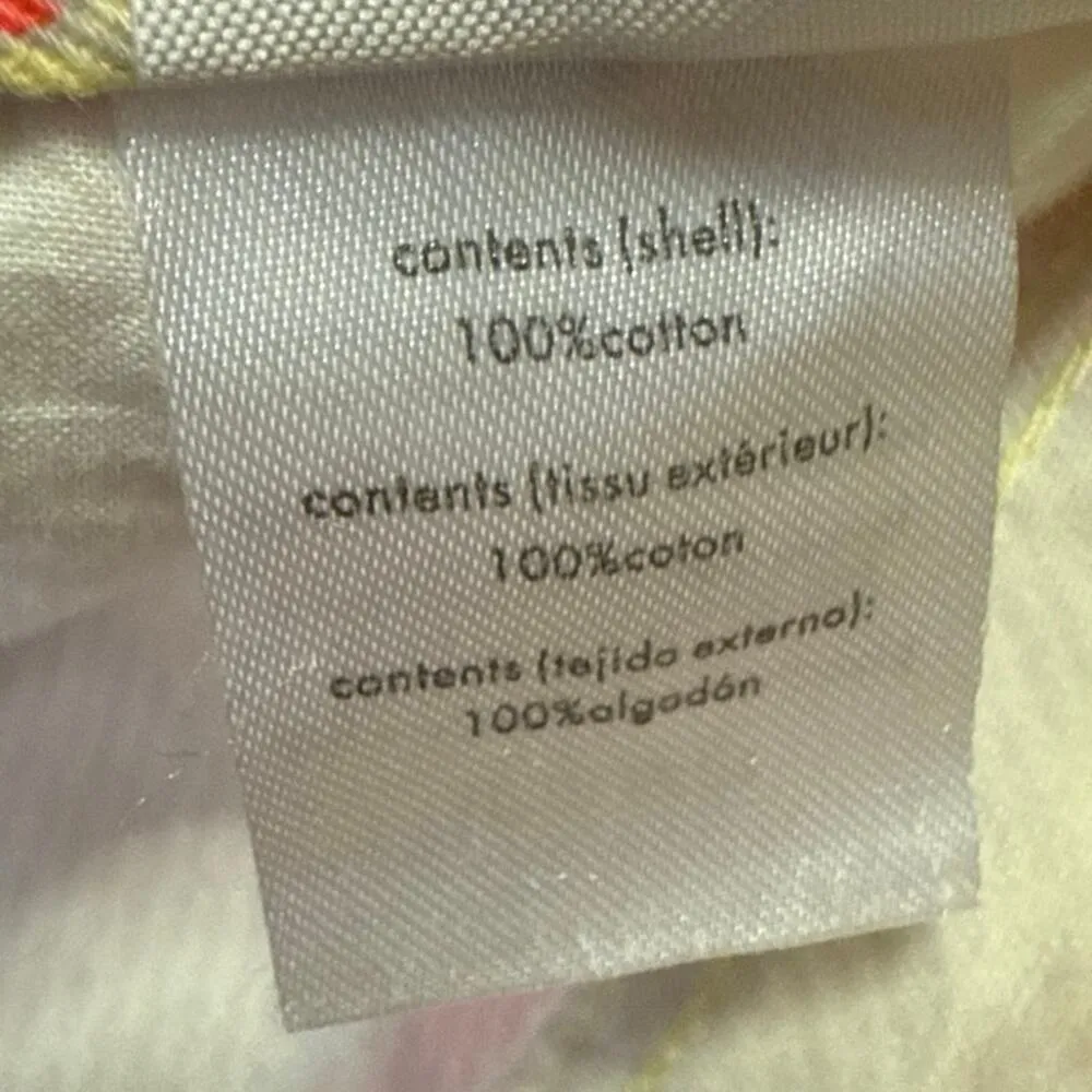 Weworewhat Women's Yellow Checkered Plaid High Rise Denim Jean Shorts Size 24 - Image 5