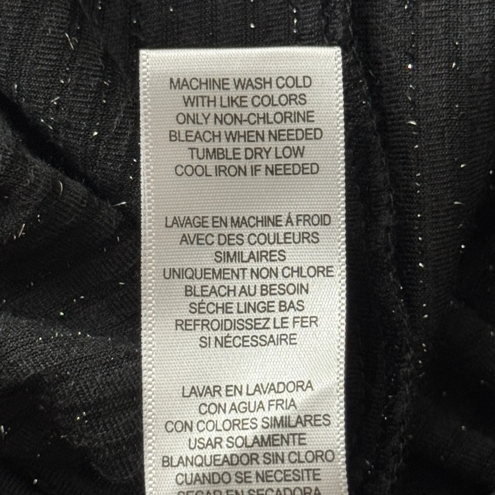 Julia‎ Jordan Black Metallic Sparkle Sheath Dress Women's Size 8 Party - Image 8