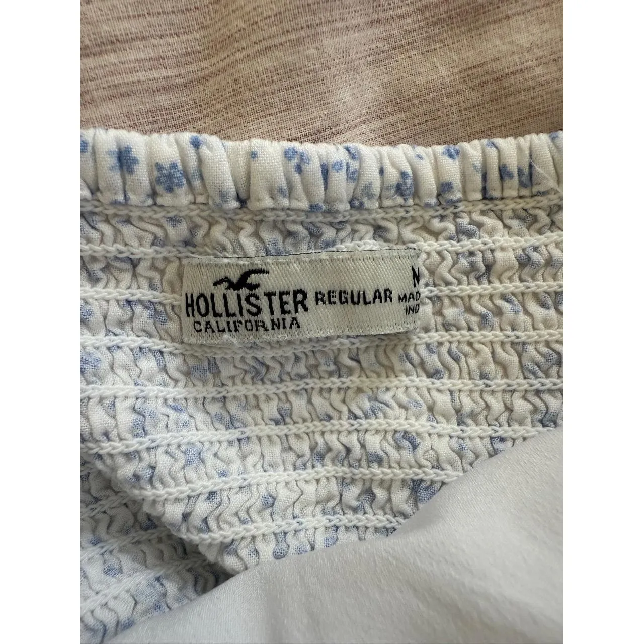 Hollister Floral Midi Dress Medium - Image 3