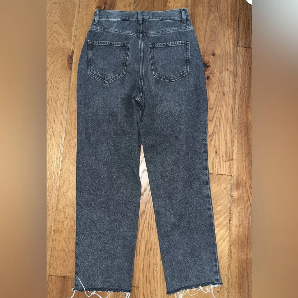 PacSun Dark Gray Straight-Leg Jeans - Image 2