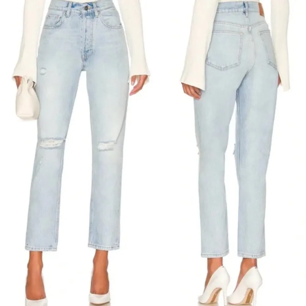 Anine Bing Sonya Jean Destructed Classic Blue | 23 - Image 3