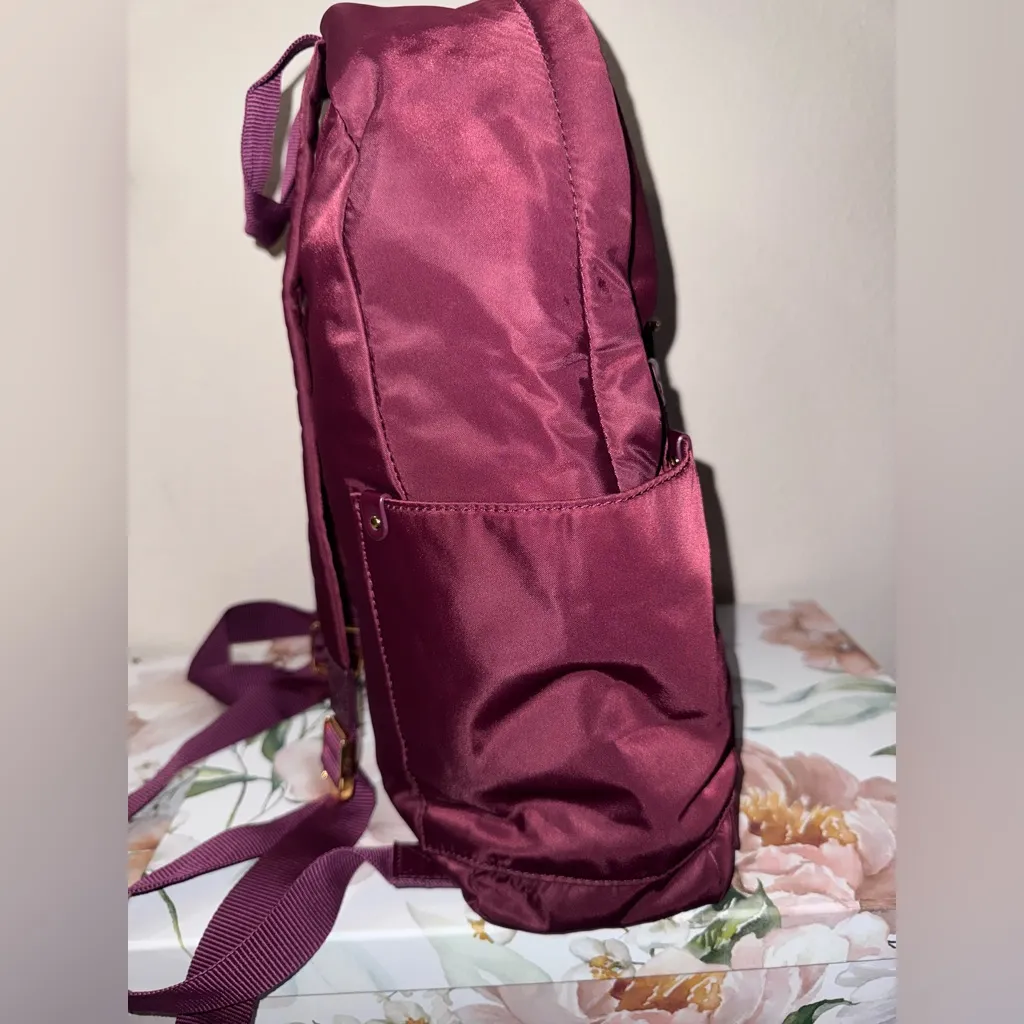 Marc Jacobs Burgundy Backpack - Image 4