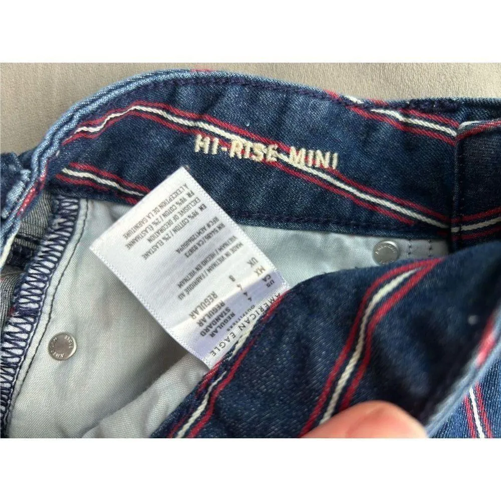 american eagle denim skirt - Image 2