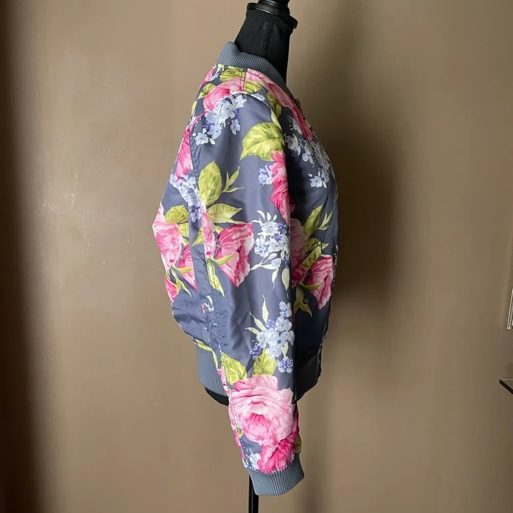 Raison D’etre light Spring Floral Jacket Pink Size M - Image 2