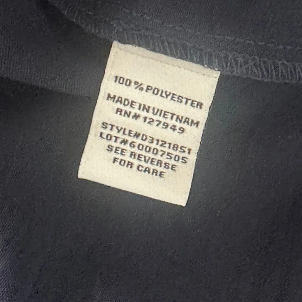 Emma & Michele Blue Navy VNeck Side Ruched Long Sleeve Wrap Dress NWT - Image 7