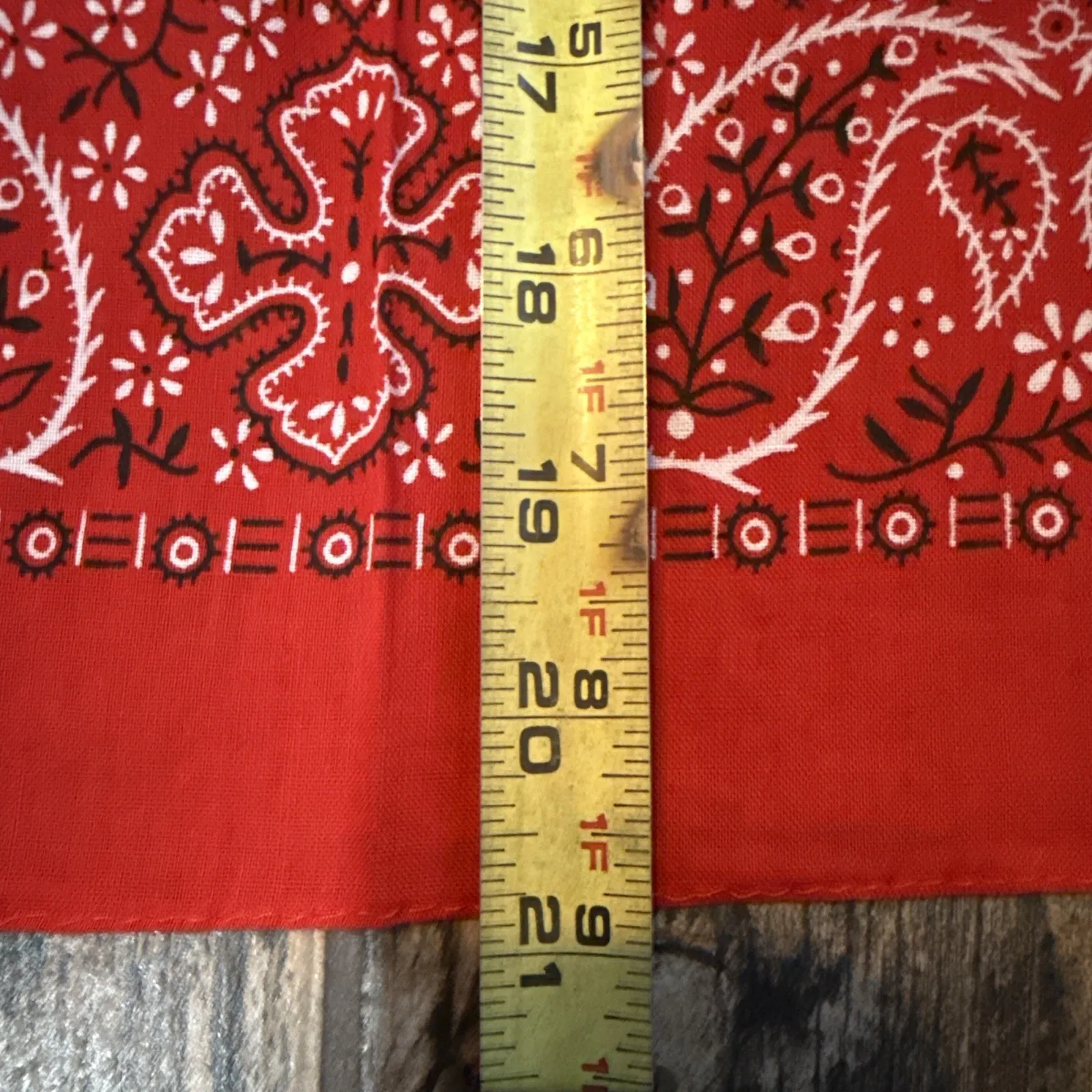 Vintage Red Marlboro Country Store Bandana Scarf Phillip Morris Advertising - Image 4