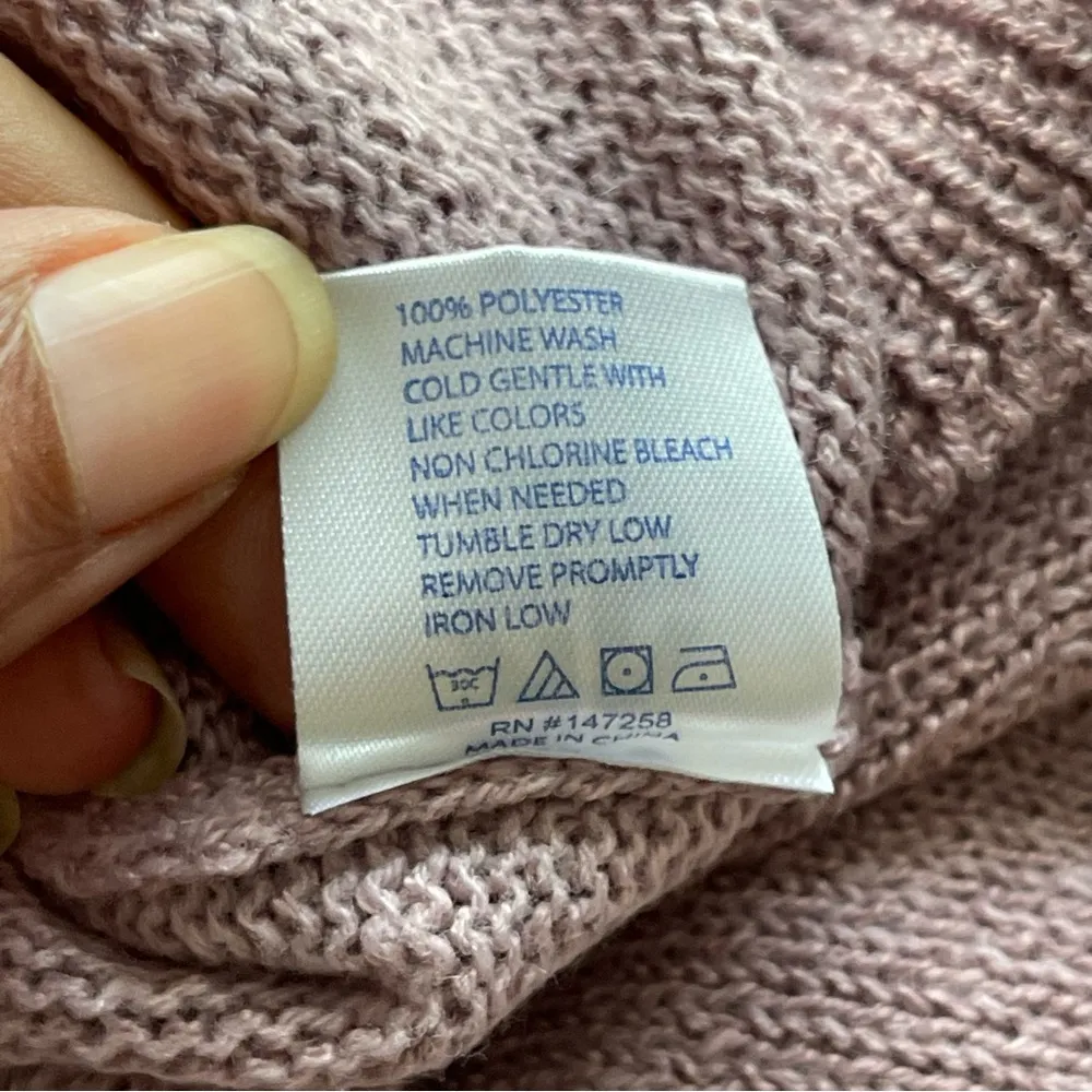 SIMPLY SOUTHERN | Mauve Sequins "Cowgirl" Knit Sweater Sz L - Image 8