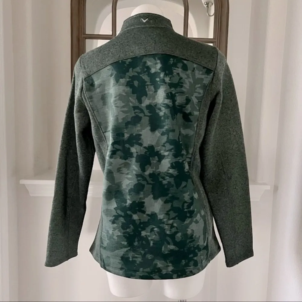 Callaway Weather Series Jacket in Jungle Green Heather Size L New w/Tag $85 - Image 4